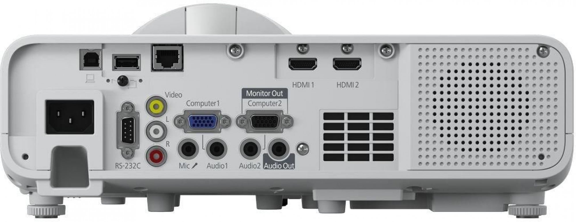 EPSON EB-L210SF Projecteur Laser courte focal, 4000lm , Full HD ,  0,48 – 0,61:1, 16:10, VGA x2 , HDMI x2 ,RS-232C, Miracast, Wifi