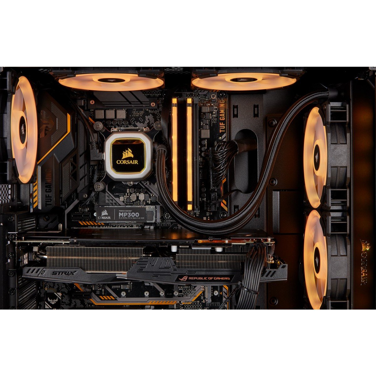Module de mémoire Corsair Vengeance RGB Pro CMW16GX4M2C3200C16-TUF 16 Go 2 x 8 Go DDR4