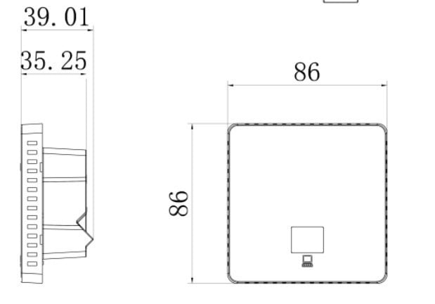 Hikvision DS-3WAP521-SI Commutateur