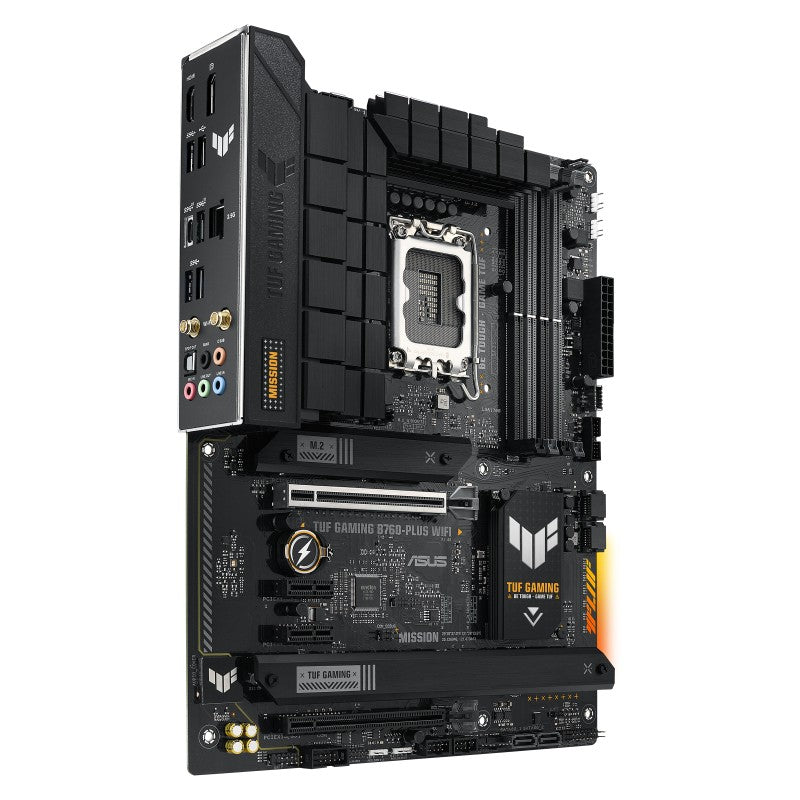 ASUS TUF GAMING B760-PLUS WIFI LGA 1700 4DDR5 ATX 4xSATA MB 1xHDMI 2.1 1xDP 1.4 3xM.2