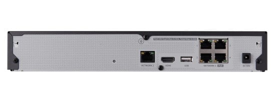 Hanwha QRN-430S Enregistreur vidéo sur réseau Noir