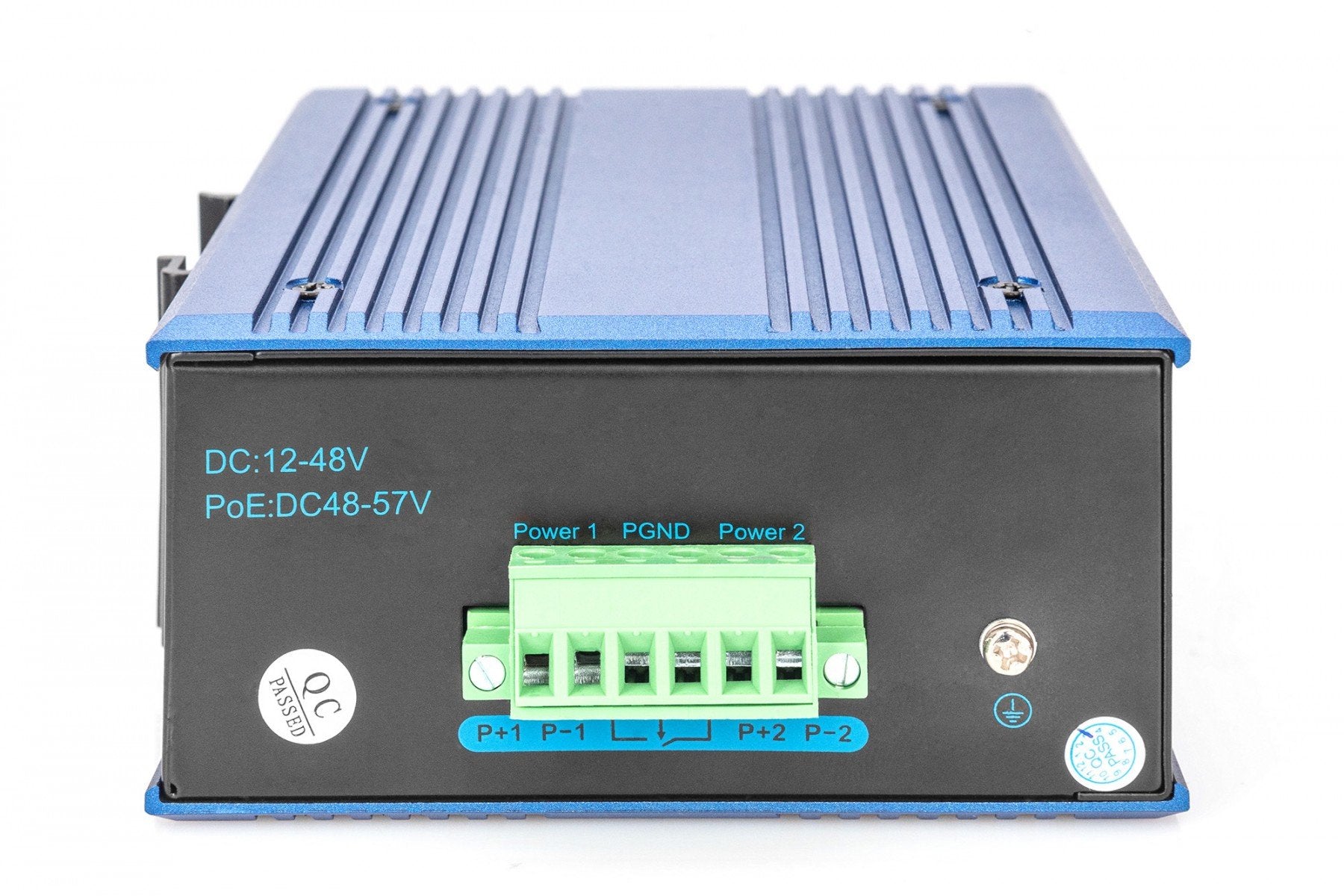 Digitus DN-650106 commutateur réseau Non-géré L2 Fast Ethernet (10/100) Noir, Bleu