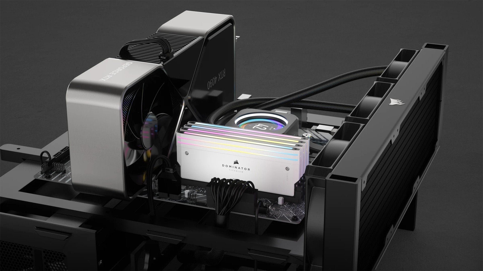 Module de mémoire Corsair Dominator Titanium CMP32GX5M2B6000C30W 32 Go 2 x 16 Go DDR5