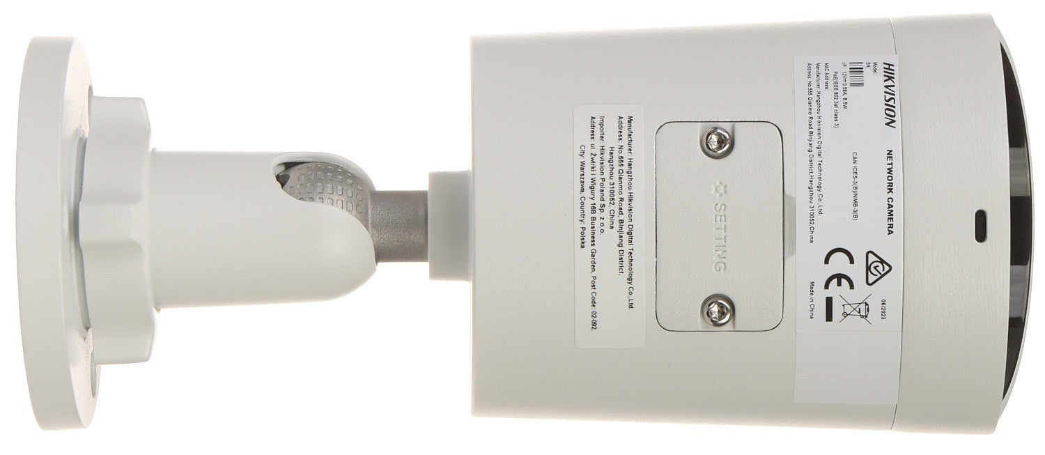Hikvision DS-2CD2043G2-LI(2.8mm) 4 MP caméra réseau Bullet avec Acusense et éclairage hybride intelligent fixe