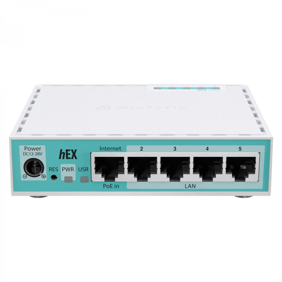Mikrotik hEX Routeur connecté Gigabit Ethernet Blanc