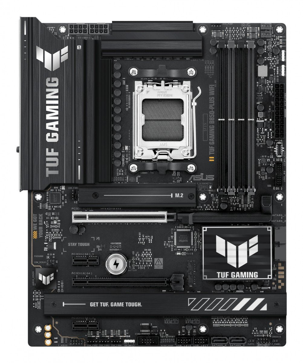 ASUS TUF GAMING B850-PLUS WIFI AM5 DDR5 ATX MB 1xHDMI 1xDP 3xM.2 4xSATA