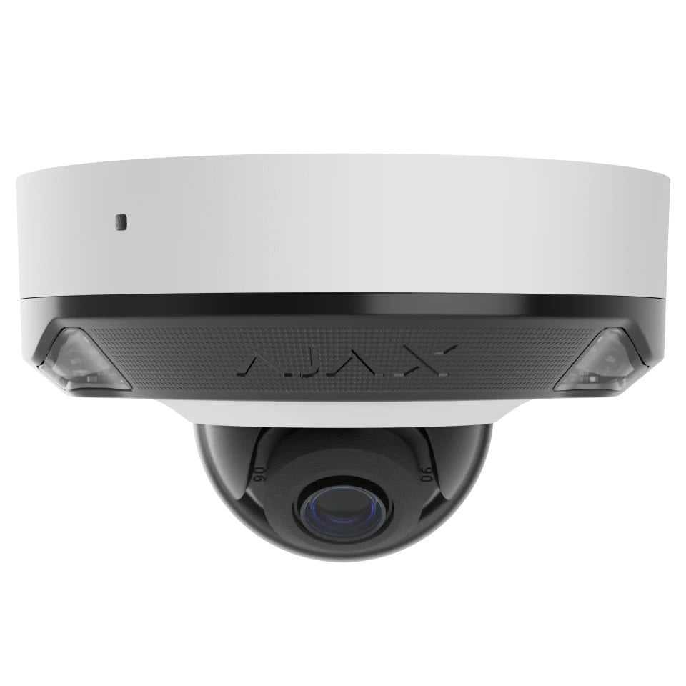 Ajax Systems 126271.214.WH1 Caméra dôme DomeCam Mini HL 5 Mp 4 mm - blanc