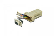 Digitus AK-610516-000-I changeur de genre de câble D-Sub Gris