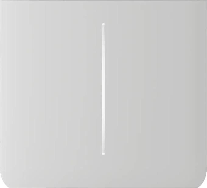 Ajax Systems 83434.143.WH AJAX SideButton bouton latéral vertical blanc a 2 gangs