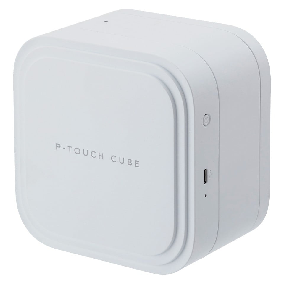 BROTHER P-Touch Cube Pro PT-P910BT Label printer Up to 36mm 360dpi 20mm/sec USB 2.0 Bluetooth 5.0 Cutter white