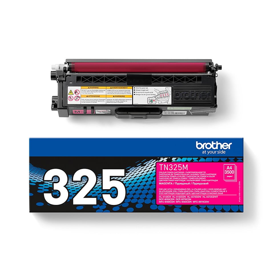 BROTHER TN-325 cartouche de toner magenta capacité standard 3.500 pages pack de 1