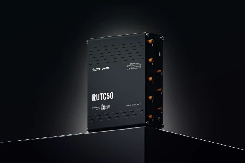 TELTONIKA NETWORKS RUTC50 5G/4G/LTE/3G WiFi 6 router