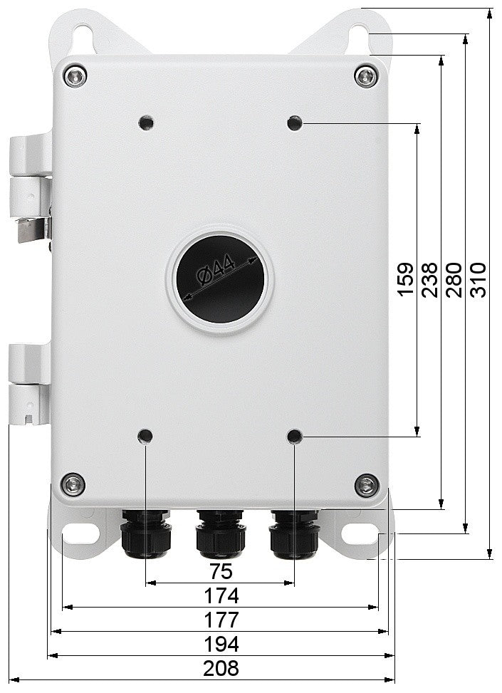 Hikvision DS-1602ZJ-BOX-POLE Vertical pole mount