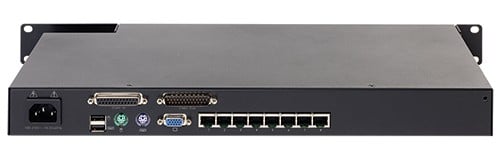 APC KVM 2G Analog KVM switch CAT5 8 x KVM ports 1 local user rack-mountable TAA Compliant