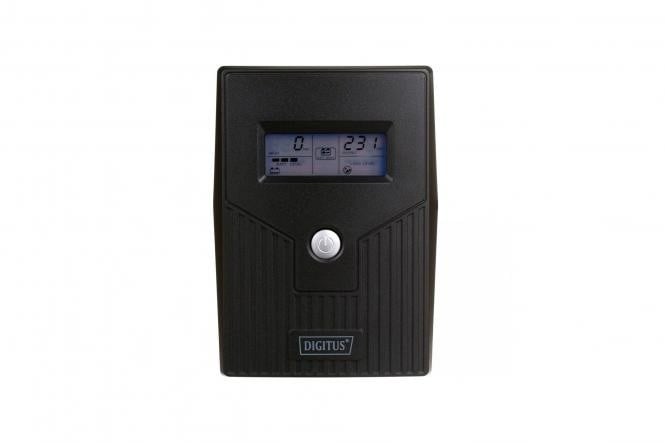 UPS Line-Interactive LCD BASIC, 600VA/360W, 1x12V/7Ah, AVR, 2x Schuko CEE 7/3