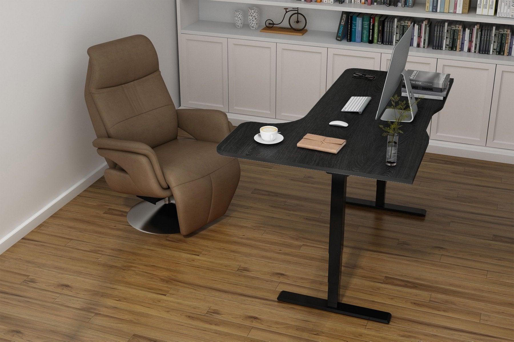 Digitus DA-90434 Cadre de bureau Electrique 2 pieds