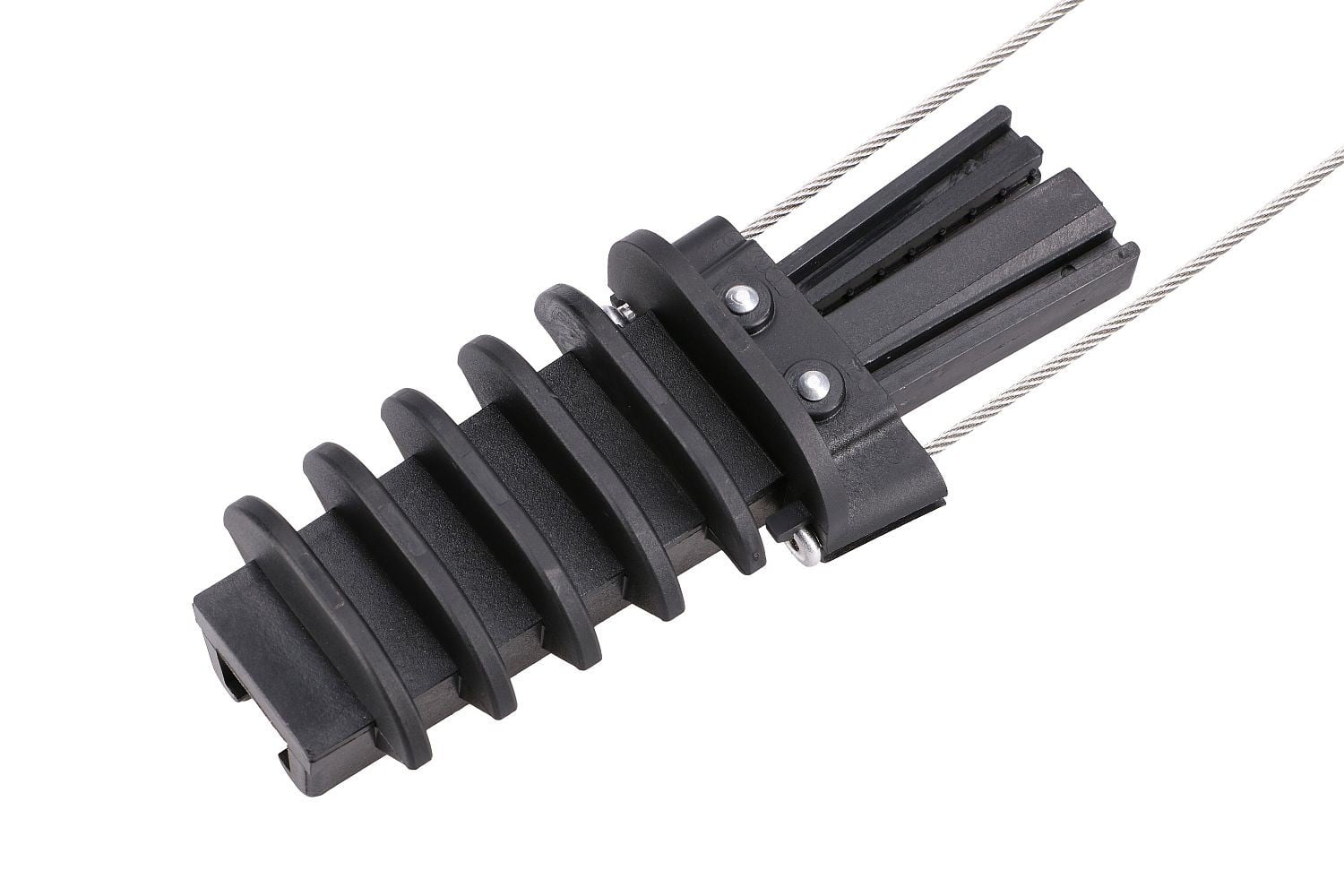 Extralink ANCHORING CLAMP PA6-9 range-câbles et serre-câbles Noir, Acier