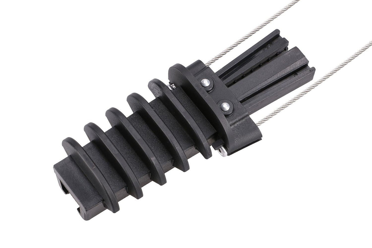 Extralink ANCHORING CLAMP PA6-9 range-câbles et serre-câbles Noir, Acier