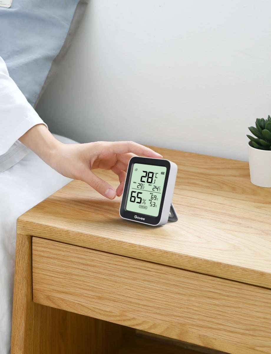 Govee H5075001 Thermometre Hygrometre Bluetooth avec Écran