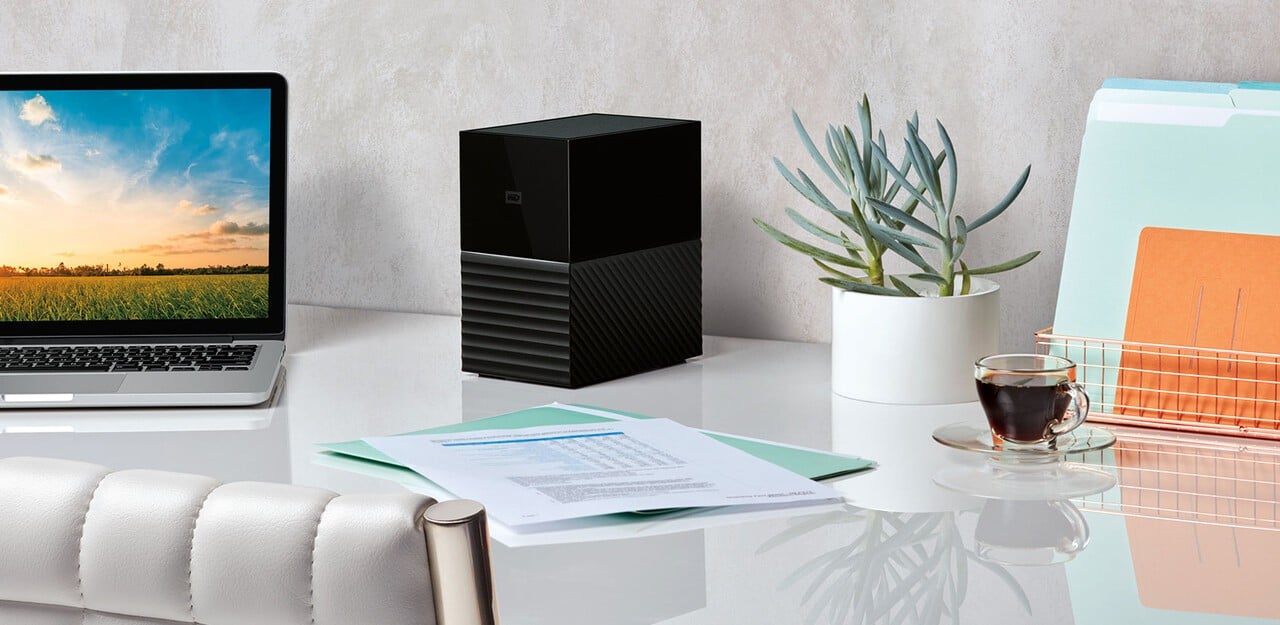 WD My Book Duo 36To Black RAID Storage Dual-Drive RAID 0/1 JB0D USB3.1 RTL