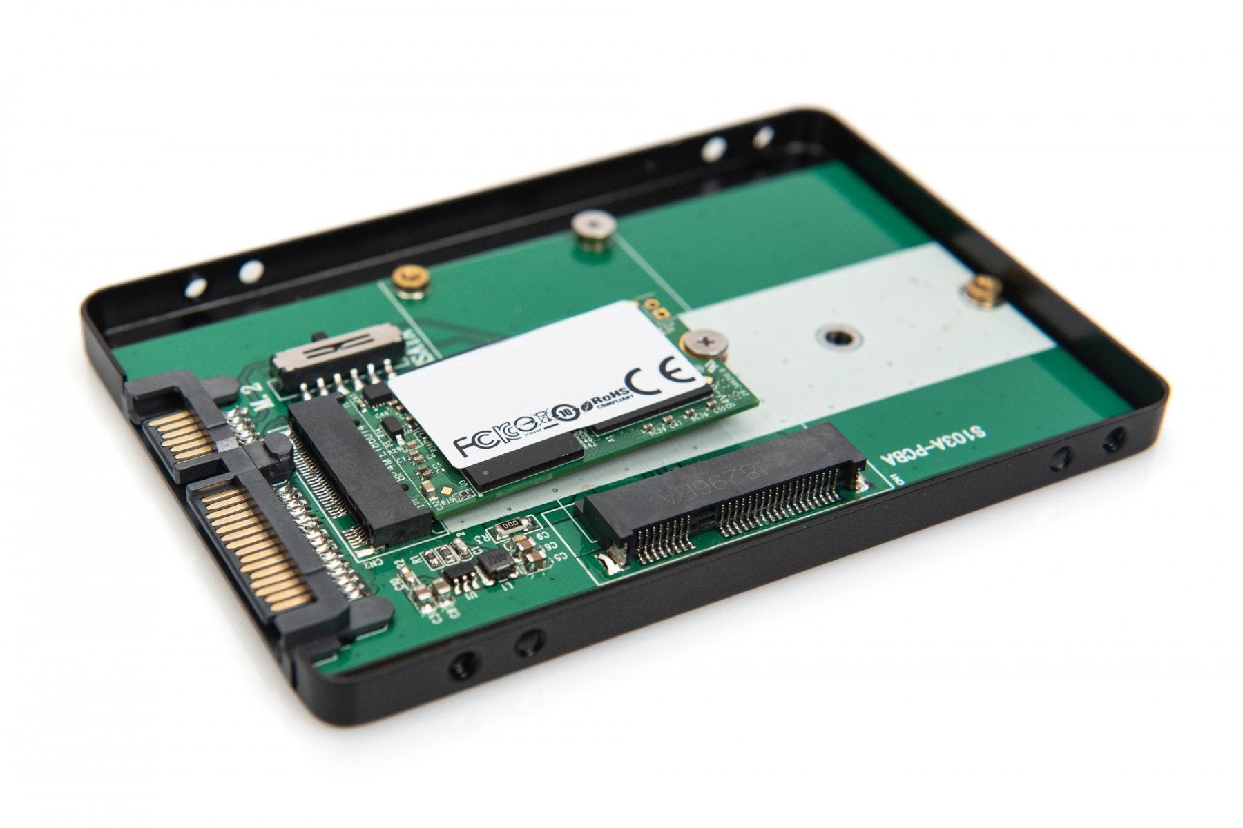 "Digitus DA-71118 Boîtier de disques de stockage Enceinte ssd Noir 2.5"""