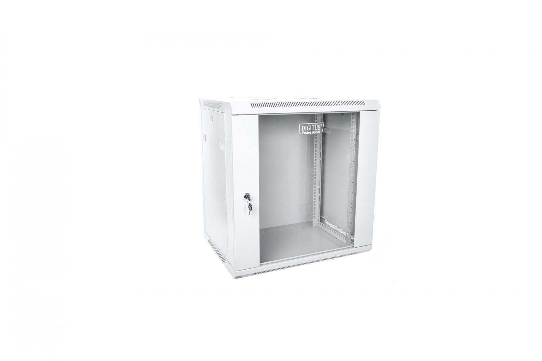 Digitus DN-W19 12U/450 étagere Rack monté sur le mur Gris