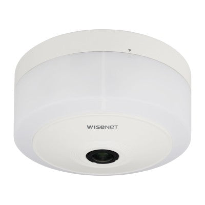 Hanwha TNF-9010 caméra de sécurité Caméra de sécurité IP Intérieure 3008 x 3008 pixels Plafond/mur