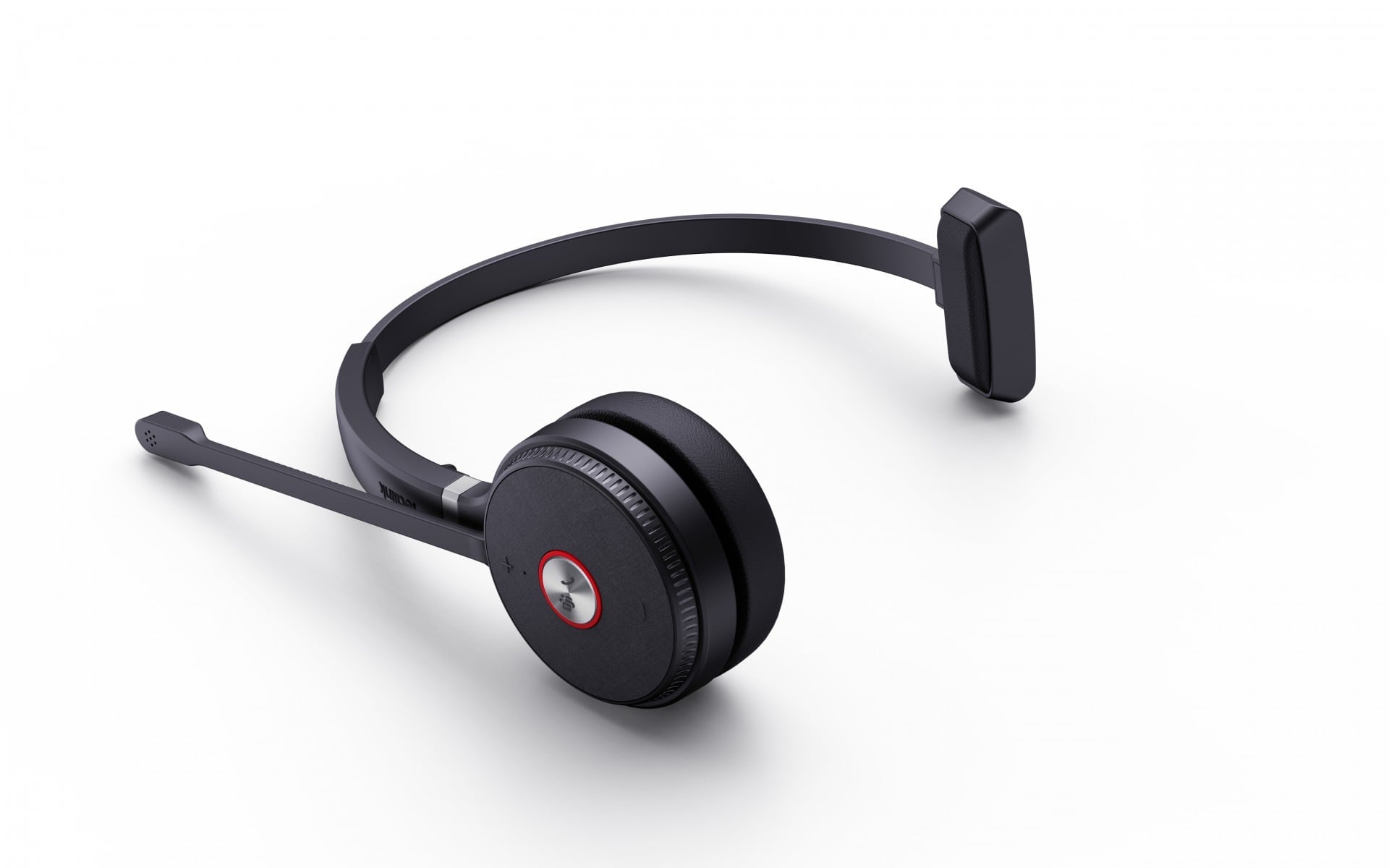 Yealink WH62 Mono Teams Sans fil Arceau Bureau/Centre d'appels Micro-USB Socle de chargement Noir
