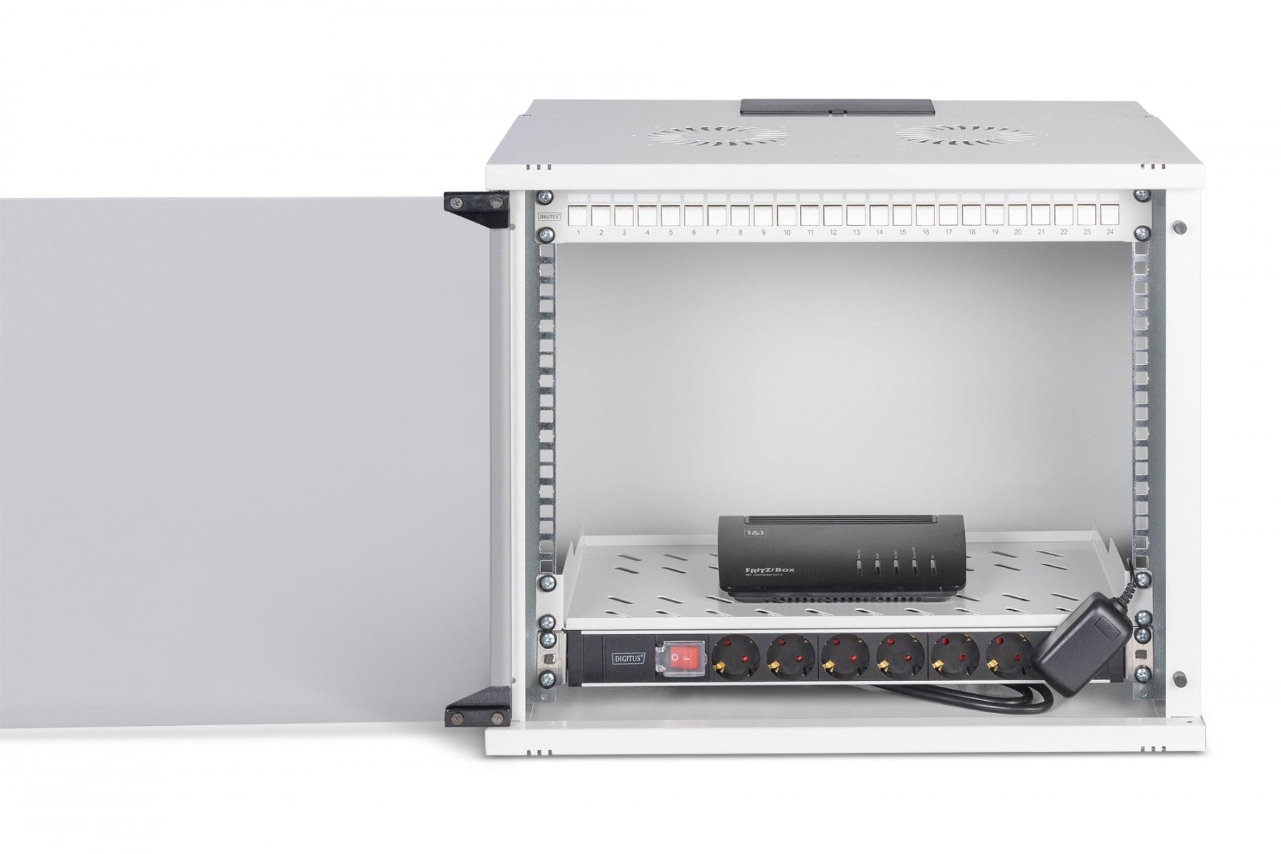 "Digitus DN-49204-SET Ensemble réseau SOHO Pro, 483 mm (19"") - 9U, 540 x 400 mm (l x p)"