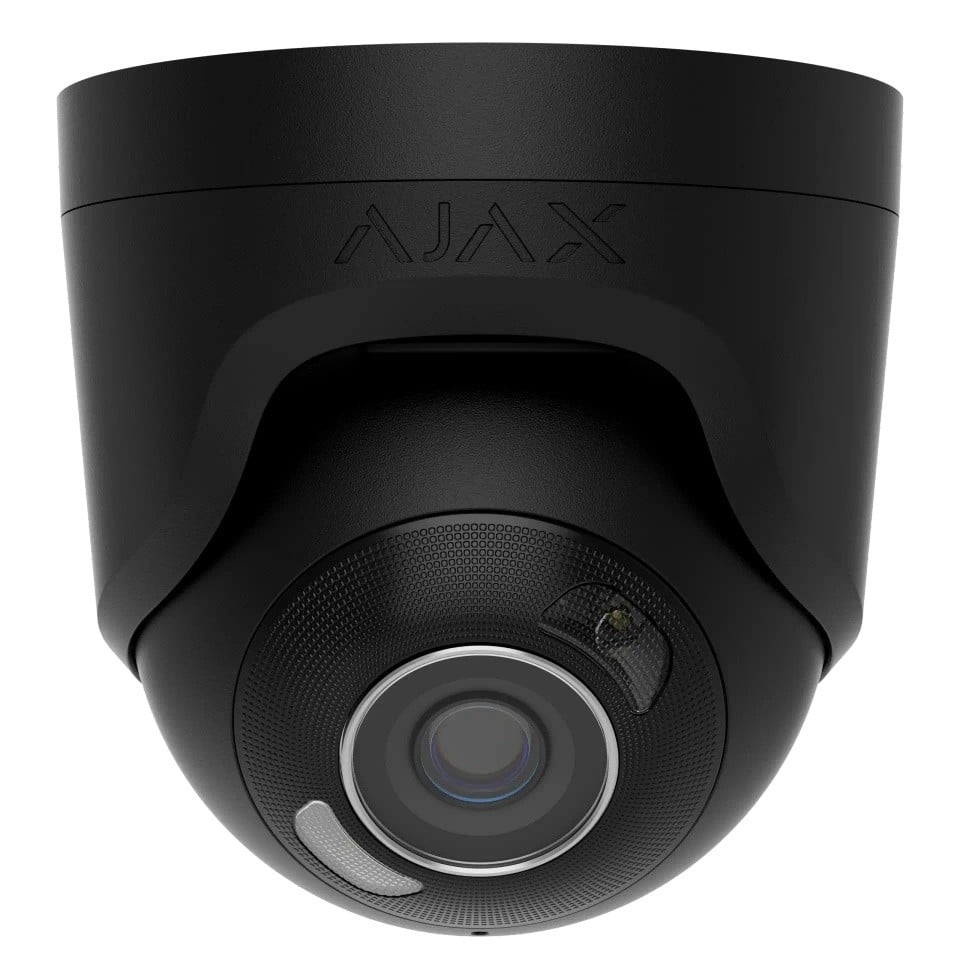 Ajax Systems 126262.197.BL1 Caméra dôme extérieure TurretCam HL 5 Mp 4 mm - noire