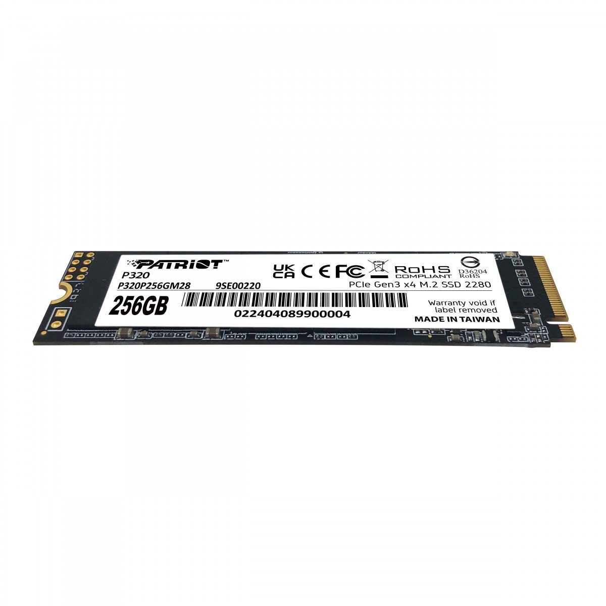 Patriot Memory P320 256 Go M.2 PCI Express 3.0 NVMe