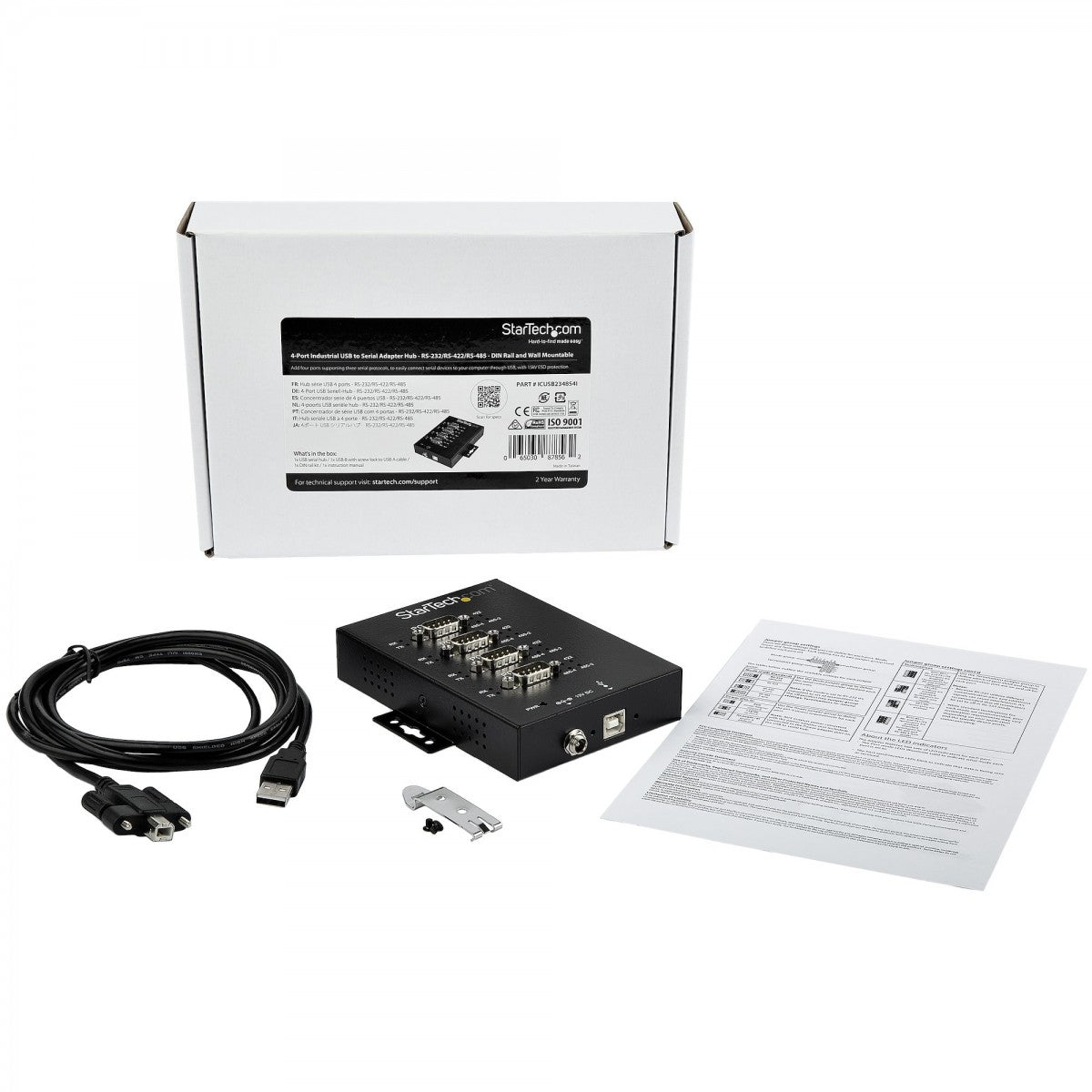 Serial Adapter USB RS-232/422/485 4-Port