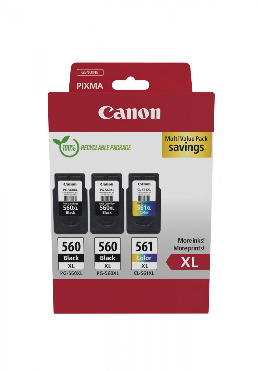 CANON PG-560XLx2/CL-561XL Ink Cartridge MULTI