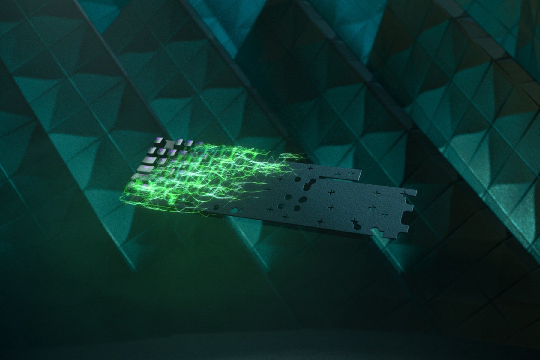 Razer Huntsman V2 Tenkeyless clavier Gaming USB QWERTY Anglais américain Noir