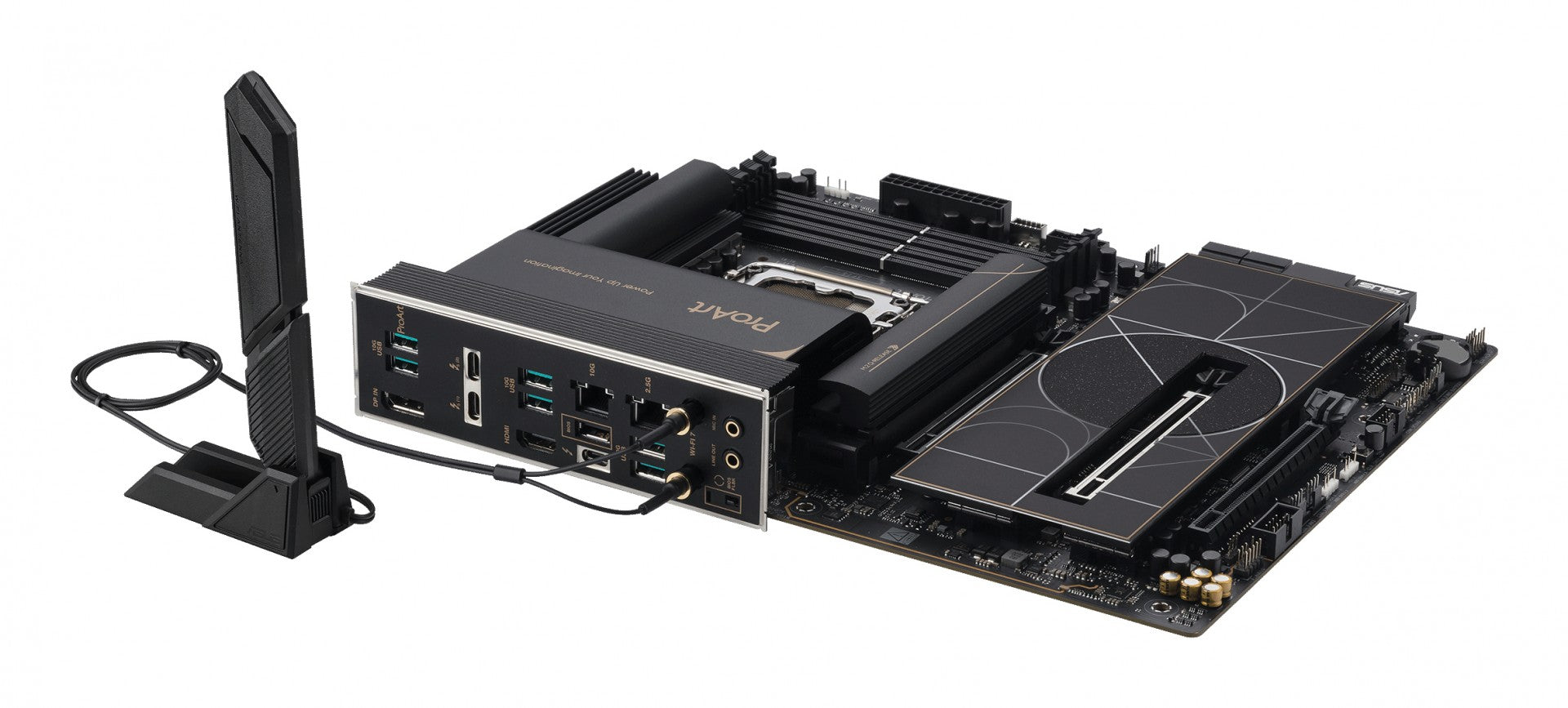 ASUS PROART Z890-CREATOR WIFI LGA1851 4xDDR5 ATX MB 4xSATA 1xHDMI 2.1 3xThunderbolt 5xM.2