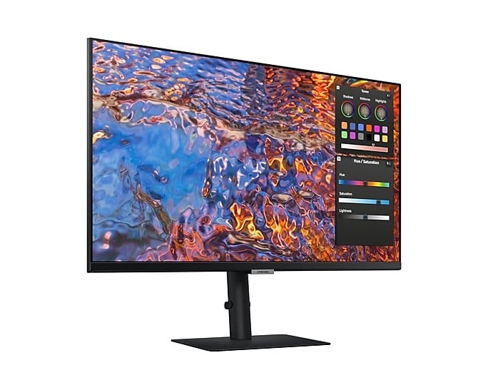 SAMSUNG LS27B800PXPXEN 27p 16:9 3840x2160 IPS 5ms HDR400 HAS/Swivel/Pivot/Tilt HDMI/DP/USB-C 90W/LAN USB3 Hub VESA 100