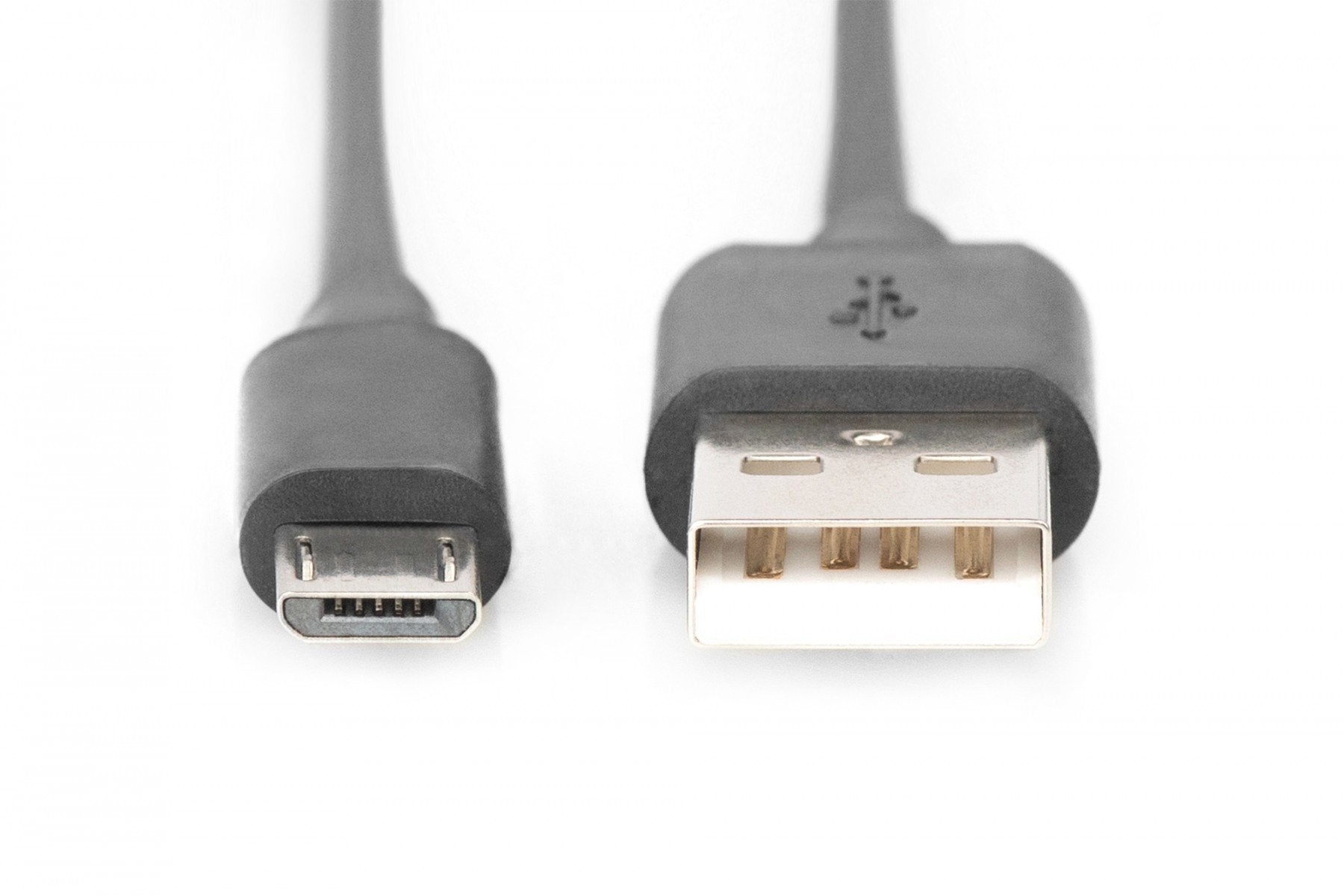 Digitus AK-300110-030-S câble USB USB 2.0 USB A Micro-USB B 0,48 Gbit/s Noir