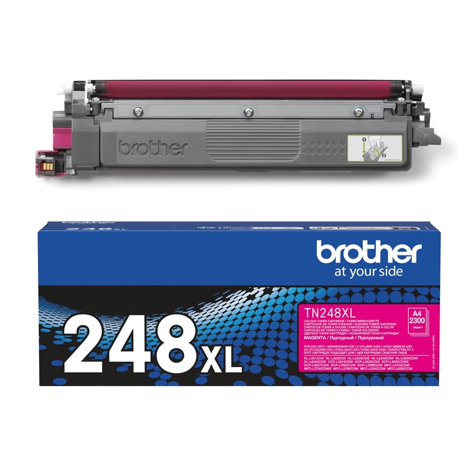 BROTHER TN248XLM Magenta Toner Cartridge ISO Yield 2300 pages