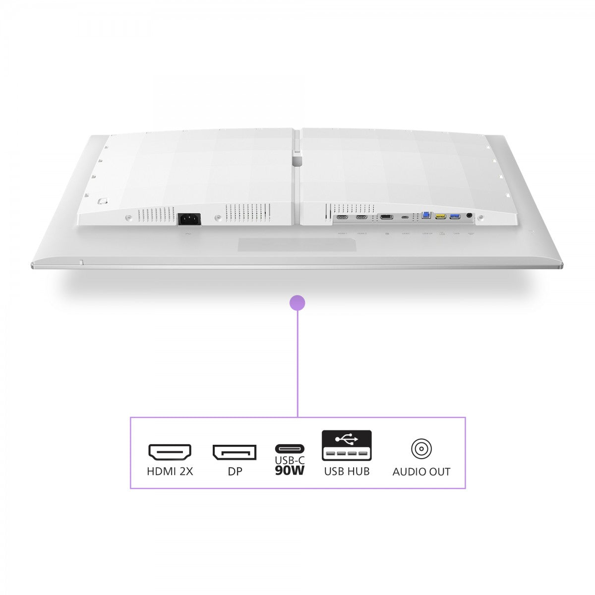 PHILIPS 32M2N8900/00 32p UHD OLED 240Hz 250cd/m2 0.03ms 2xHDMI2.1 DP USB Type C PD90W Speakers Height Adj.