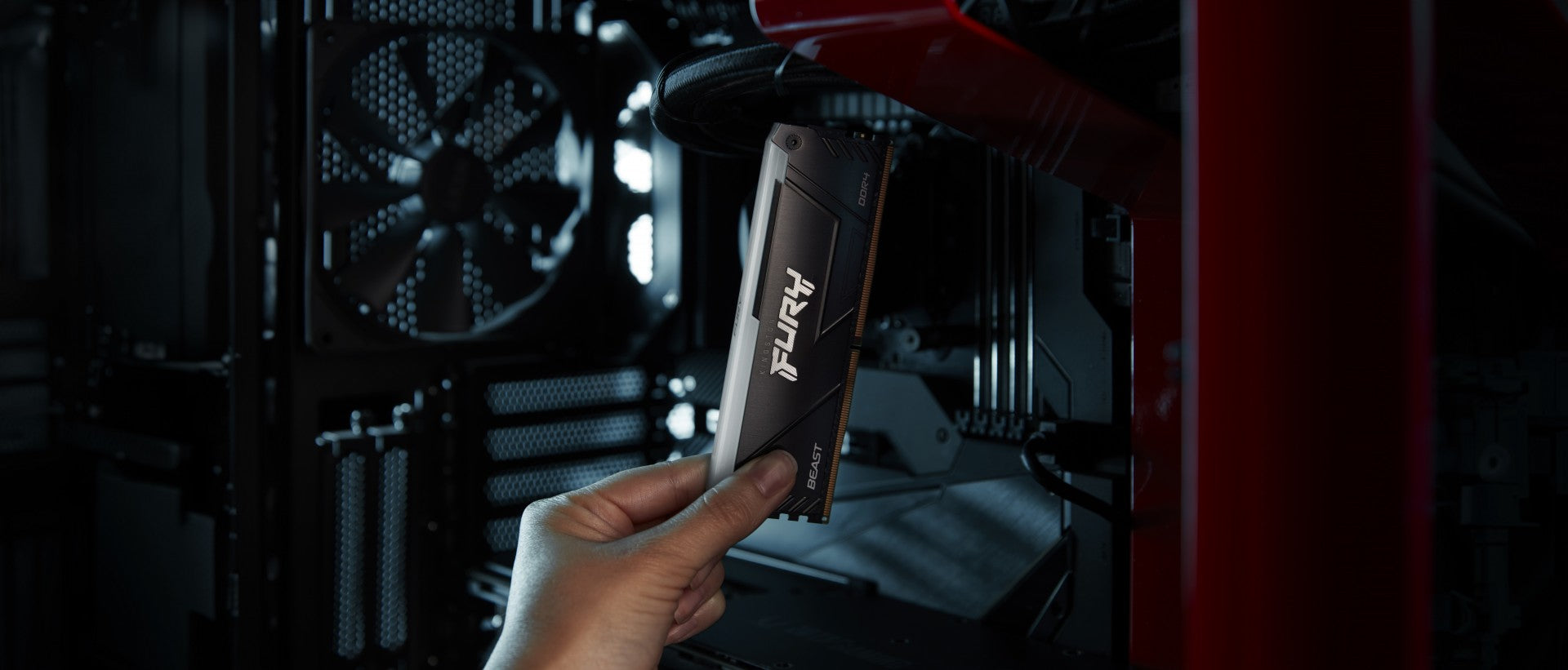 KINGSTON 32Go 3200MT/s DDR4 CL16 DIMM Kit of 2 FURY Beast RGB