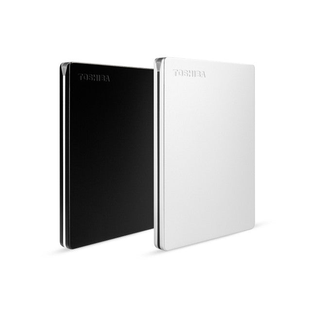 "Toshiba Canvio Slim disque dur externe 1 To 2.5"" Micro-USB B 3.2 Gen 1 (3.1 Gen 1) Argent"