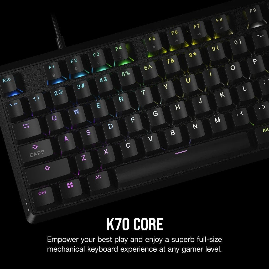 Clavier Corsair K70 Gaming USB Noir