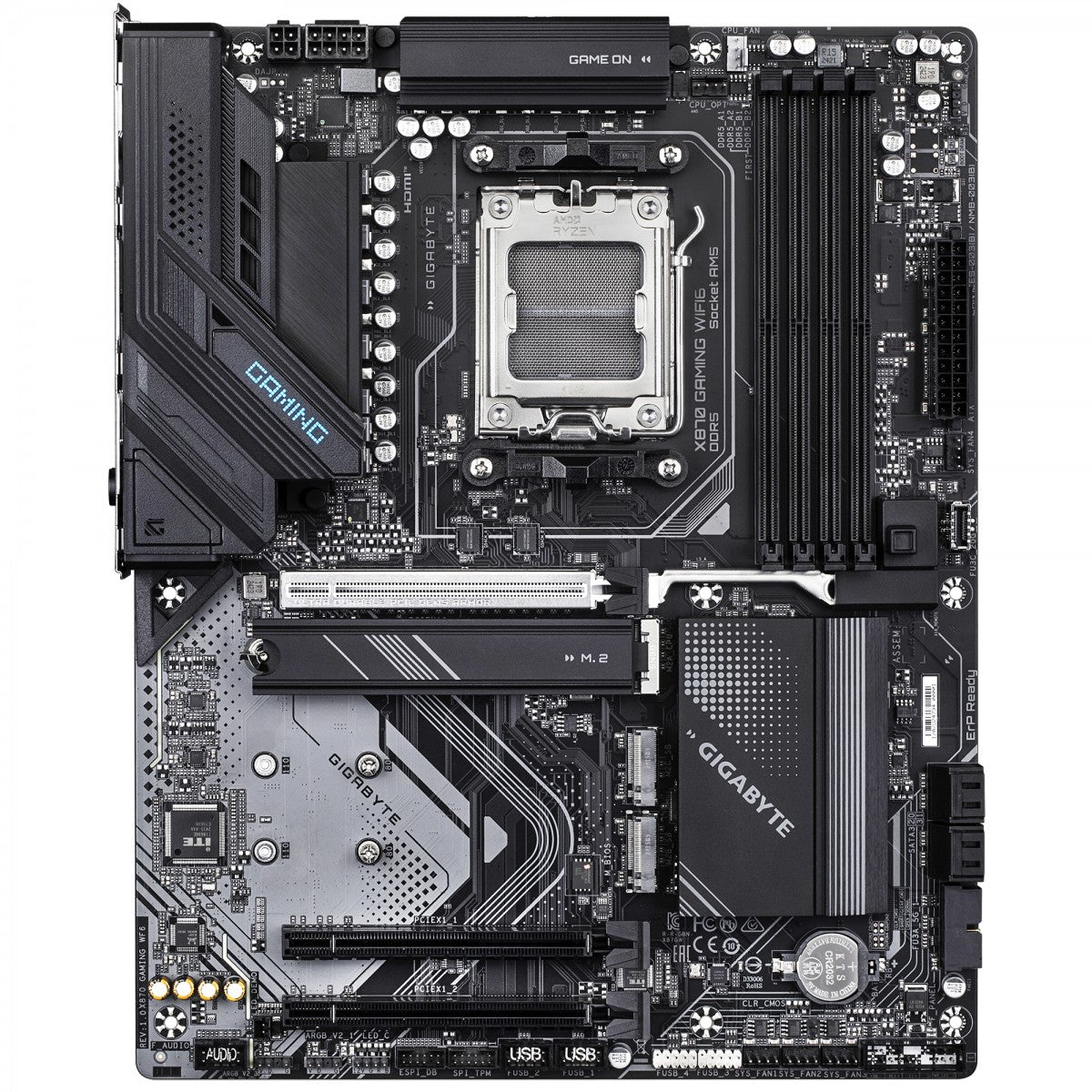 GIGABYTE X870 GAMING WIFI6 AMD X870 Emplacement AM5 ATX