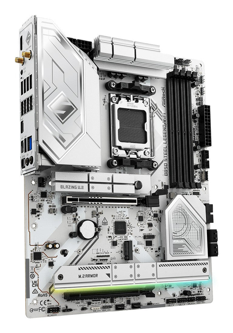 Asrock B850 Steel Legend WiFi AMD B850 Emplacement AM5 ATX