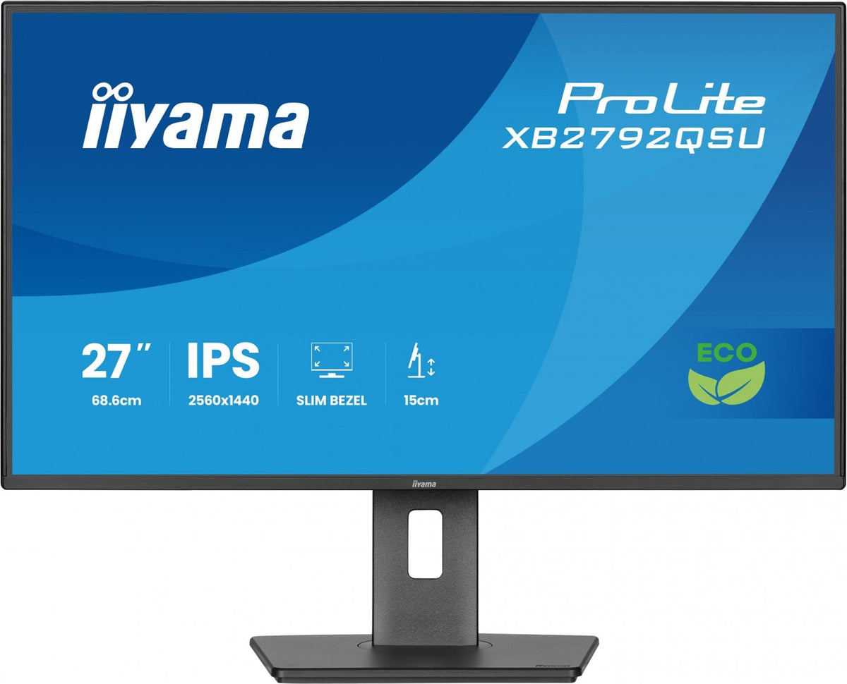 iiyama XB2792QSU-B1 27" Business QHD IPS