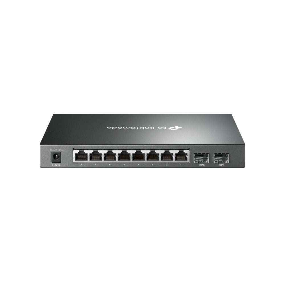 8 Port Smart PoE Switch with 2 SFP ports