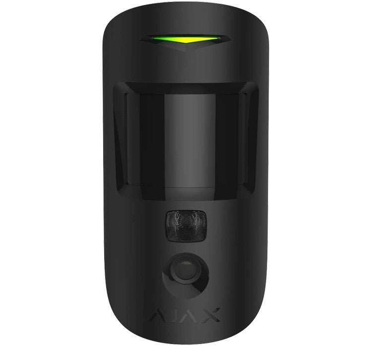 Ajax Systems 38173.58.BL1 Systeme d'alarme sans fil ensemble StarterKit Cam (Hub2+capteur de mouvement Cam+capteur magnétique+télécommande) noir