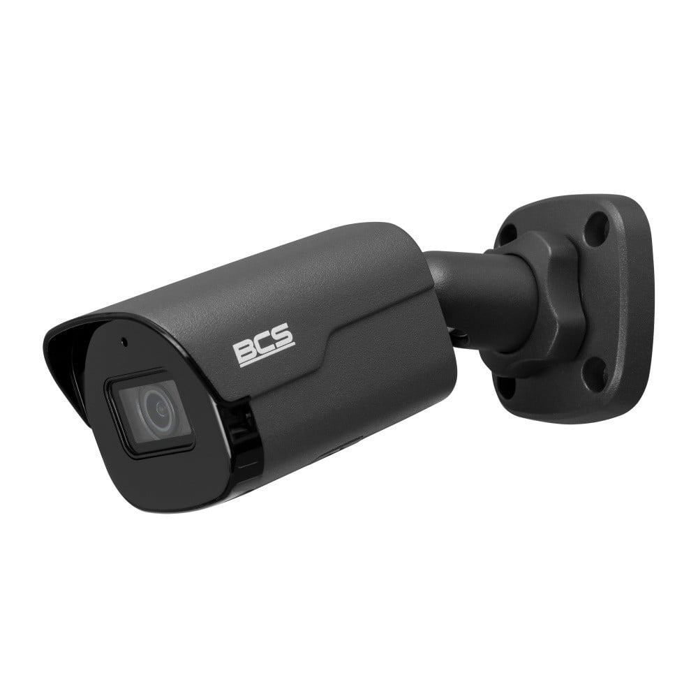 BCS BCS-P-TIP25FSR4-Ai2-G Caméra IP tubulaire 5MP avec microphone et fonctionnalités intelligentes