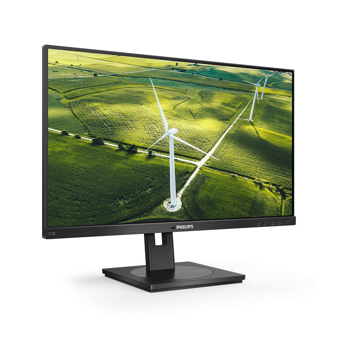 PHILIPS 272B1G/00 Ecran faible consommation - 27''-1920 x 1080 Full HD- 75 Hz - IPS - 250 cd/m-4 ms - HDMI, DVI-D, VG DP , HP
