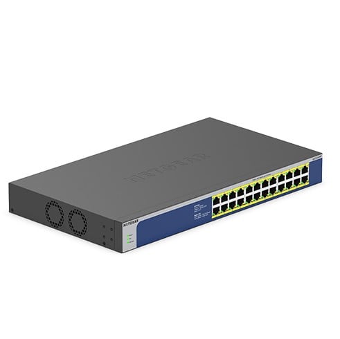 NETGEAR 24PT GIGE UNMNGED SWTCH W/ POE++
